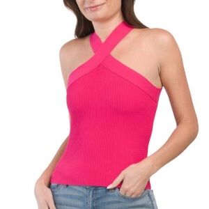 Bailey/44 - hot pink tank top blouse 💕